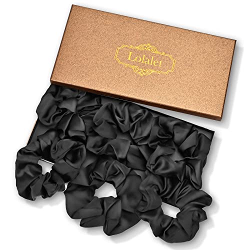 Lolalet 6 Packs Scrunchies for Women, Satin Hair Scrunchies -Style F by Lolalet - Used condition - CA$10.99