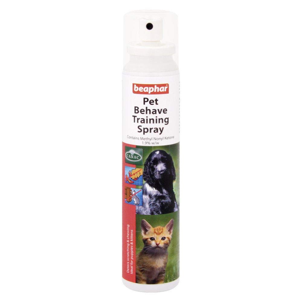 SIPWDog Cat Behaviour Training Spray Pet Behave Obedience Scratching Chewing