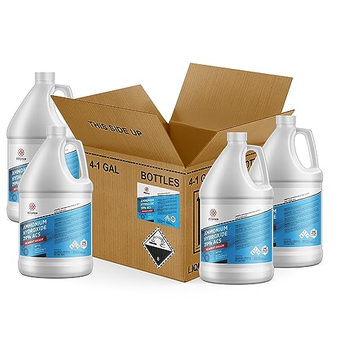Ammonium Hydroxide 29% ACS Grade - 4 Gallons Case