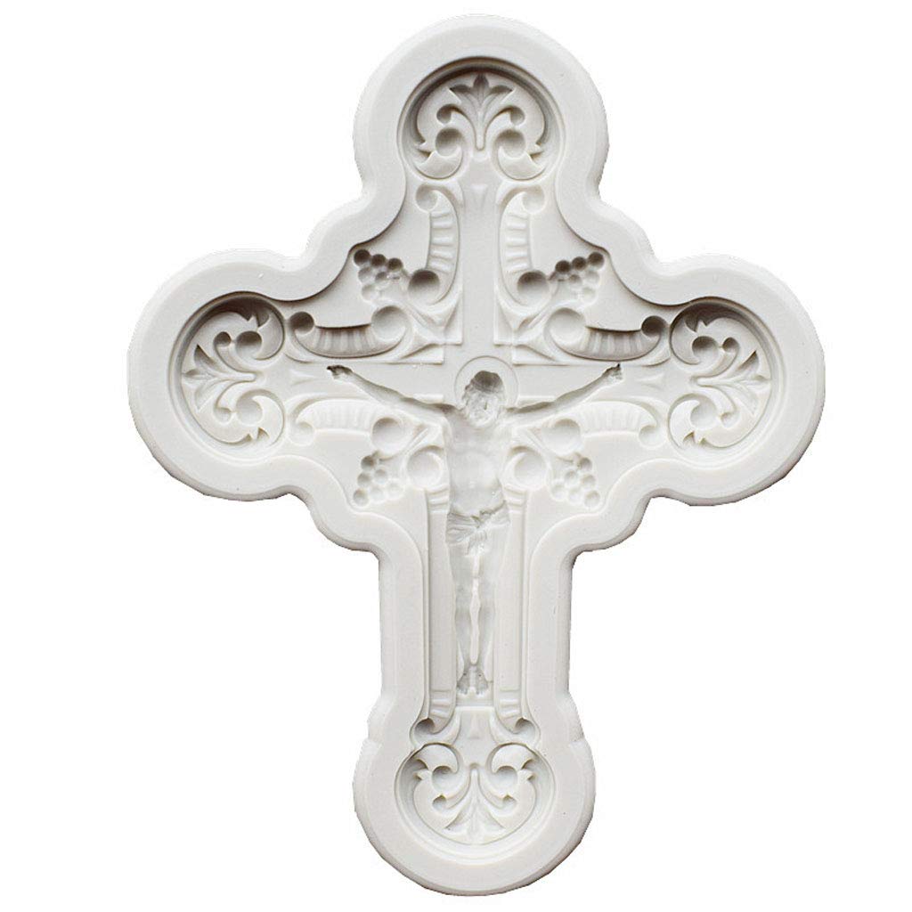 4 Stampi In Silicone A Forma Di Croce Per Gioielli In Resina - Stampo Per Orecchini, Ciondoli E Cabochon Fai Da Te - 3