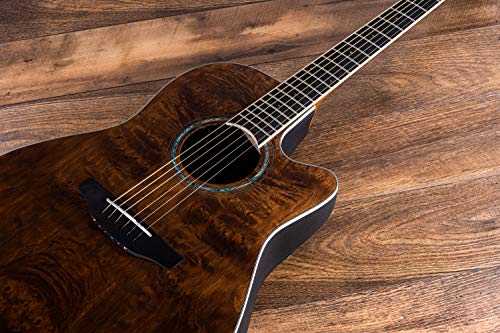 Guitares folk – Ovation CS24P-NBM Celebrity Std. Plus Nutmeg Burled Maple - Les Beatles, Paul McCartney, John Lennon, RIngo Starr, George Harrison Guitares folk - Ovation CS24P-NBM Celebrity Std. Plus Nutmeg Burled Maple – Image 5