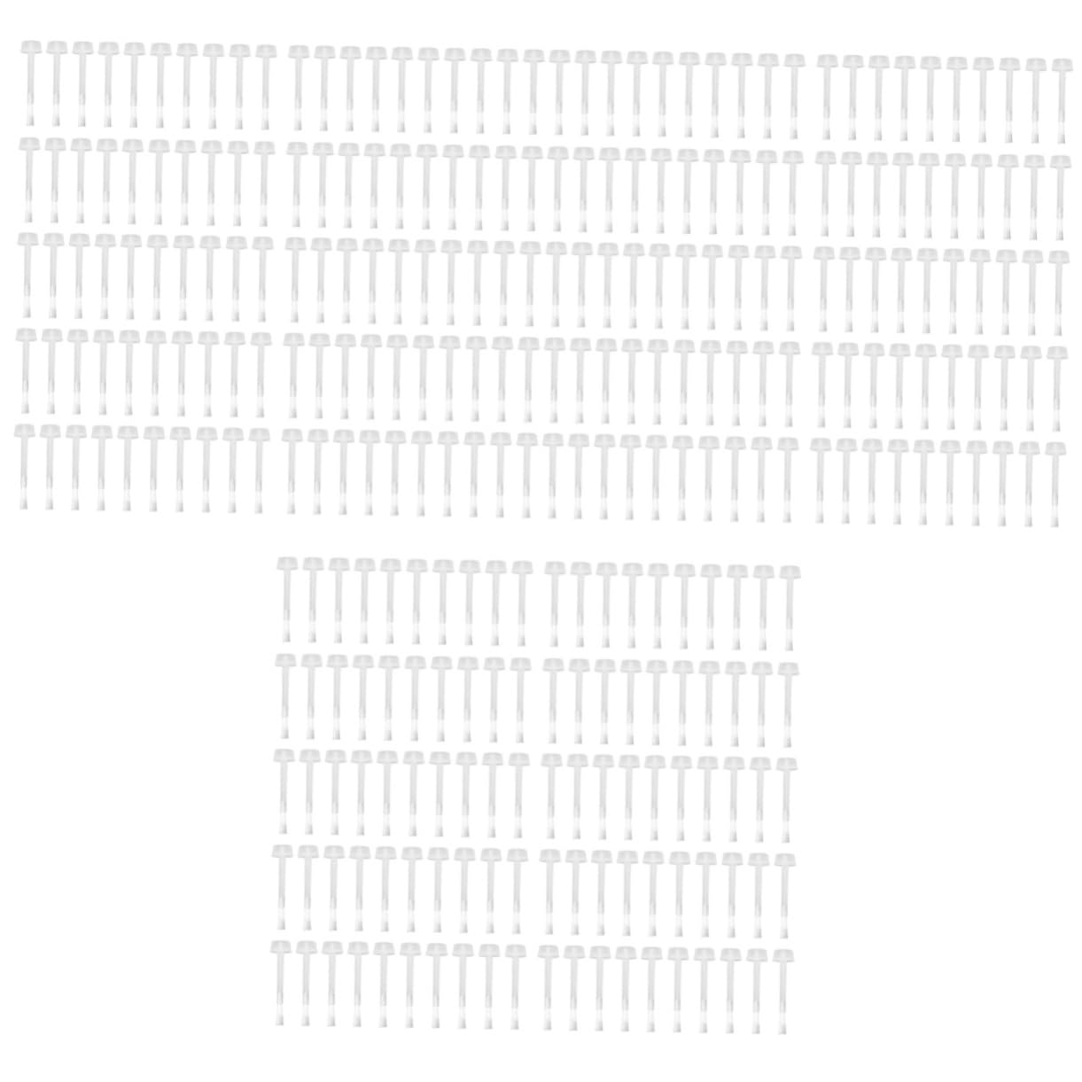 Healvian 3 Set Di Pennelli Per Unghie Di Ricambio Con Setole Morbide Set Di Strumenti Per Manicure Per Applicatore Per Unghie Liquide 400 Pezzi*3