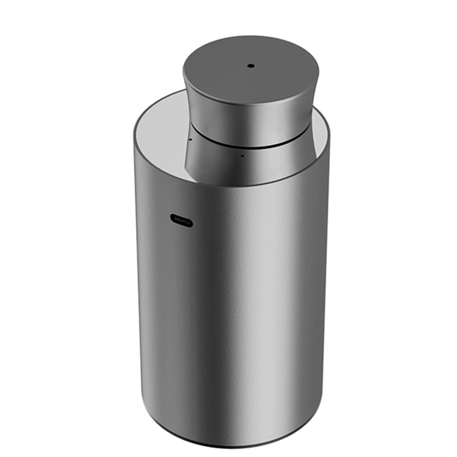 Car & Home Aroma Diffuser, Difusor de aceites Esenciales portátil con atomización bifásica, 140x71mm para portavasos de Coche, Oficina, Dormitorio(Color:Gris)