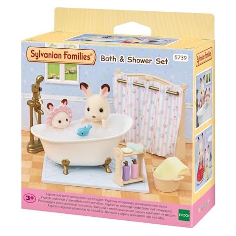 Set Baignoire et Douche Sylvanian Families Cover