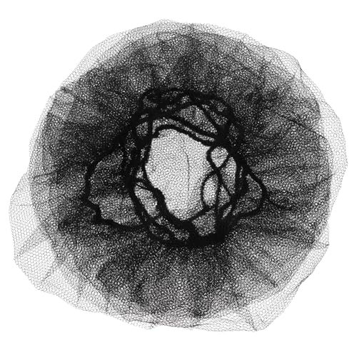 NIYANGLE 100 pcs Disposable Nylon Hair Nets Mesh Design for Food Service Kitchens and Work Environments Comfortable Breathable and Easy to Use Hairnets