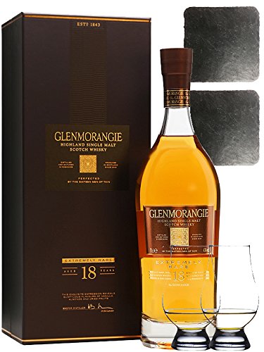 Glenmorangie 18 Jahre Extremely Rare 0,7 Liter + 2 Glencairn Gläser
