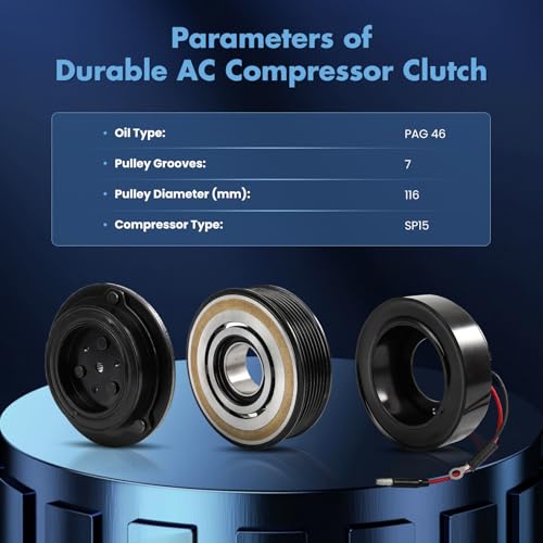 Image of ECCPP A /C Compressor Clutch Fit for Toyota Tacoma 2.7L 4.0L 2005-2015