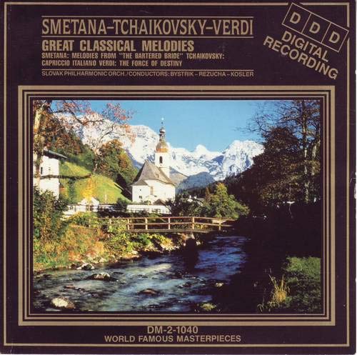 Classical Greats: Smetana Tchaikovsky & Verdi [Audio CD]