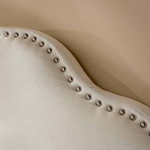 Christopher Knight Home Silas Fabric Headboard, Queen / Full, Ivory #TOP3