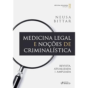 Capa do livro Medicina Legal e Noções de Criminalística - 12ª Ed - 2023