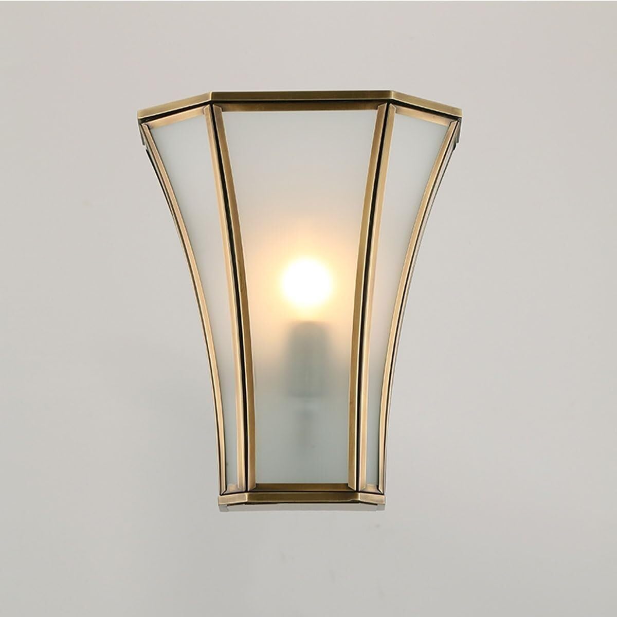 Lampada da Parete retrò, Lampada da Parete per Interni E14, Applique da Comodino e da Parete per Camera da Letto in Stile Country, Lampada da Studio e da Ingresso, Luce Artistica