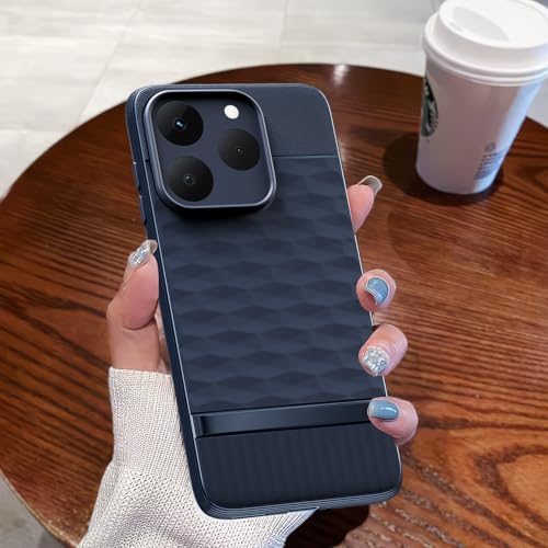 Image of Outlouders Back Cover for Realme 15T 5G / Realme Narzo 90 5G | Full Camera Protection | TPU Soft Flexible Shockproof Bumper Case (Blue)