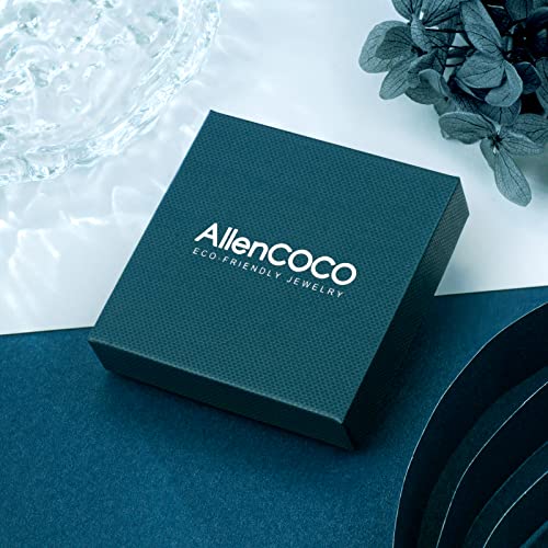 Allencoco Square Gold Hoop Earrings For Women - Hypoallergenic Earrings, Nickel Free, Chunky 14K Gold Plated Huggie Earrings #TOP7