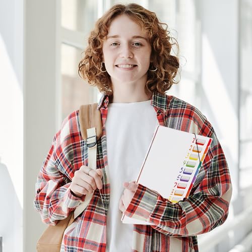 Pasta expansível, gerenciador de arquivos: 24 bolsos, tamanho carta, comporta 240 folhas, forro de p