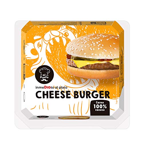 DIA AL PUNTO hamburguesa con queso envase 220 gr