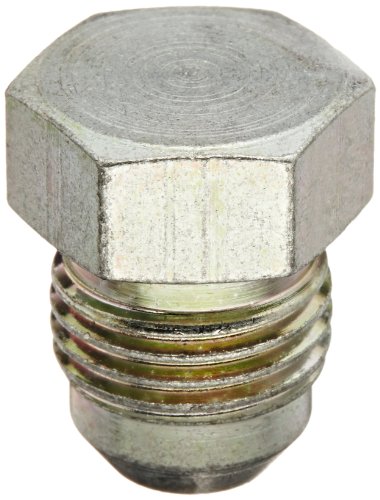 Eaton Aeroquip 900599-6S Plug, Female 37 Degree JIC Fitting, JIC 37 Degree End Types, Carbon Steel, 3/8 JIC(m) End Size, 3/8