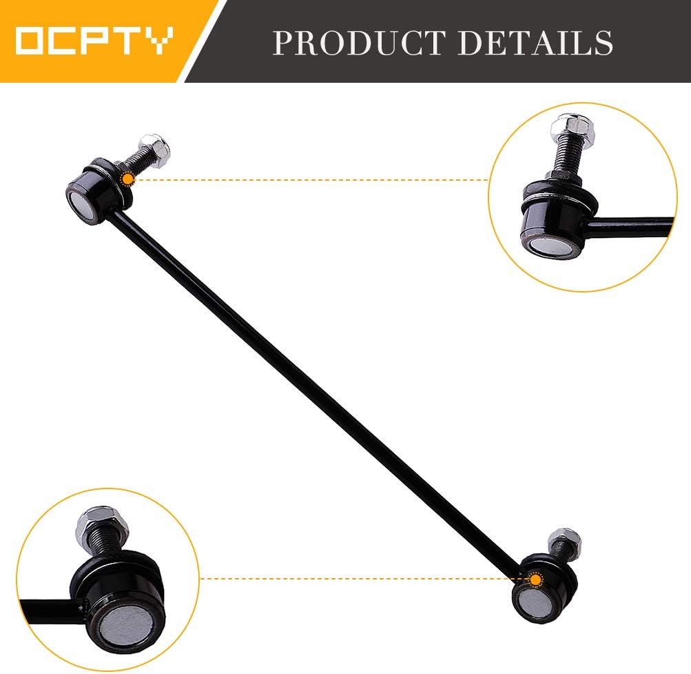 OCPTY - New 2-Piece fit for 2000 2001 2002 2003 2004 2005 2006 for BMW X5-2 Front Sway Bar End Links