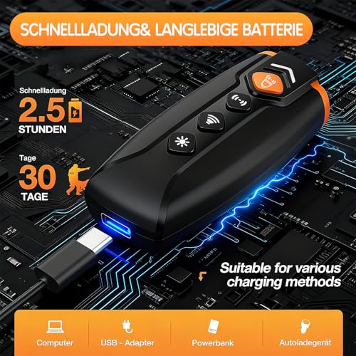 Antibellhalsband für Hunde, Anti-Bell-Gerät für Hunde, Wiederaufladbar Antibell Ultraschall Gerät mit 4 Modi, LED-Taschenlampe, 7m Reichweite, für kleine, Mittelgroße und Große Hunde (Schwarz.)