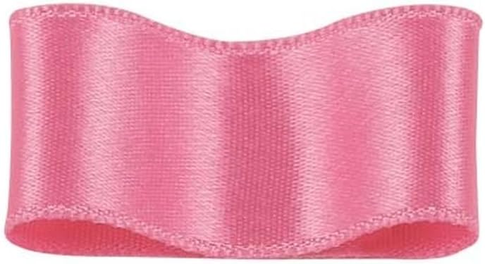 RibbonBon シルクシングルサテンリボン #101 ライトコーラル 15mm幅 巻(30m) 9サイズ50色展開