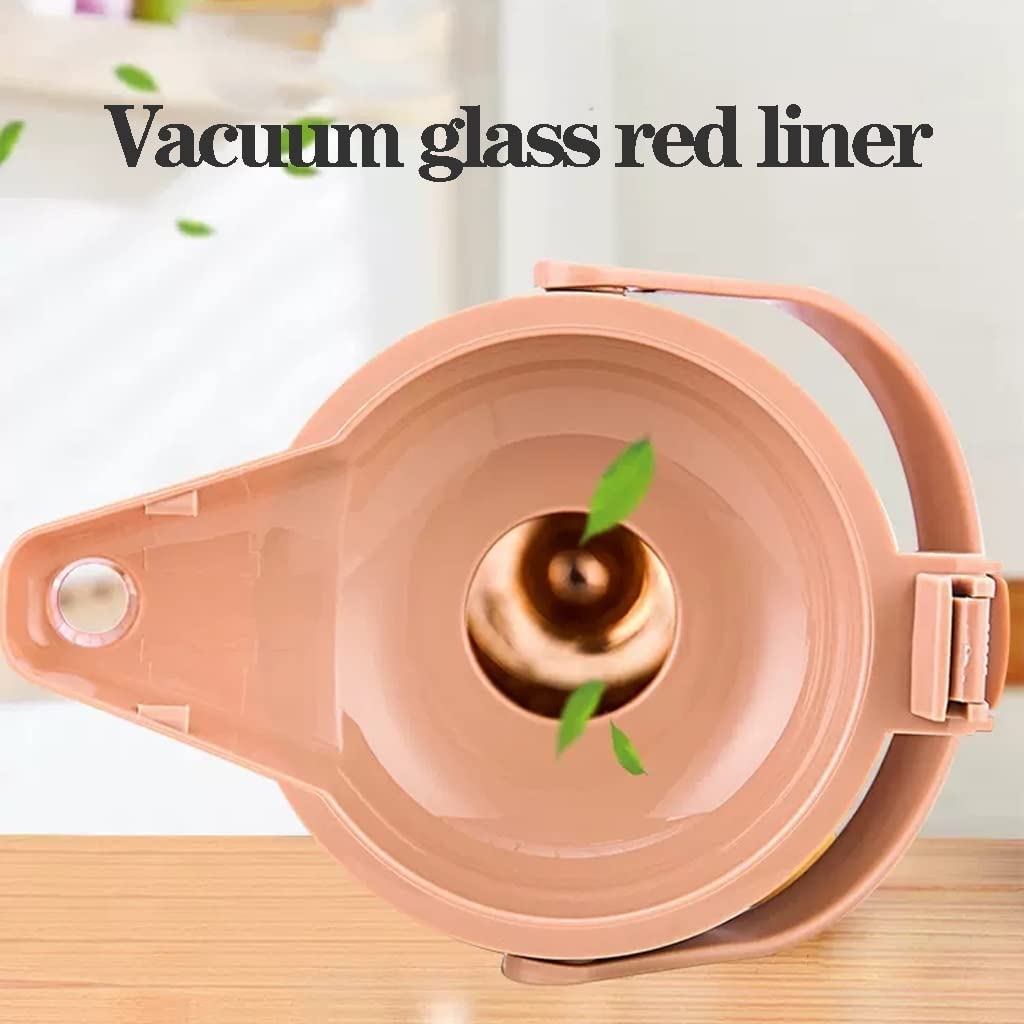 Dispensador de café con bomba, dispensador térmico de bebidas al vacío de acero inoxidable, termo para bebidas frías y calientes, capacidad de 2,2 L