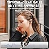 Conyat Open-Ear Headphones, Bluetooth 6.0 Wireless Earbuds Powerful Sound, 40H Open Ear Earbuds with ENC Mic, Adjustable Ear Hooks/IP7 Waterproof/Ultra-Comfort Earphones for Workouts/Running, Black #2