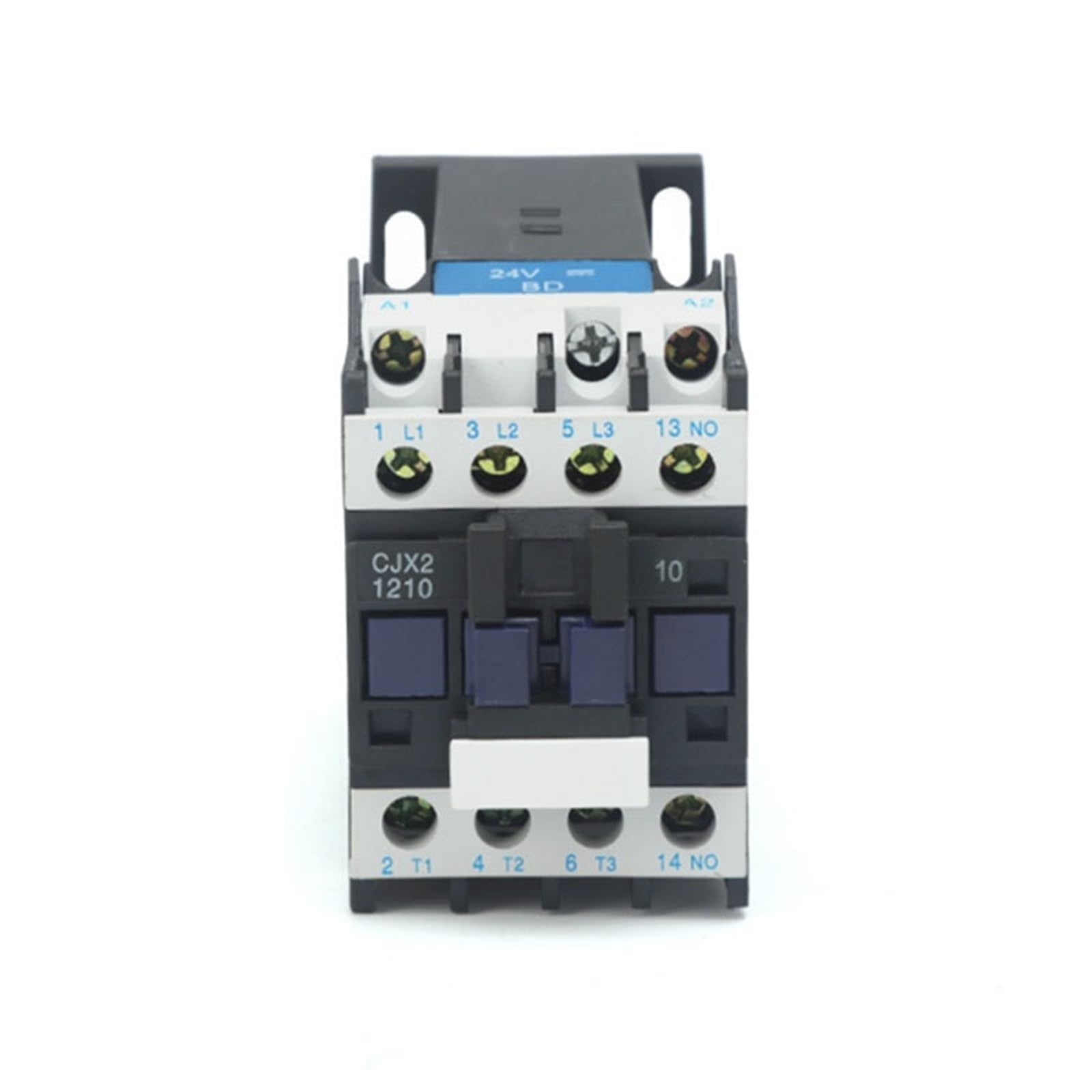 HUUOQIWY DC Contactor CJX2-1210Z Electric Magnetic Contactor 12A LP1-1210 Coil Voltage DC12V 24V 48V 110V DC220V Contactors 1Pcs(DC220V)