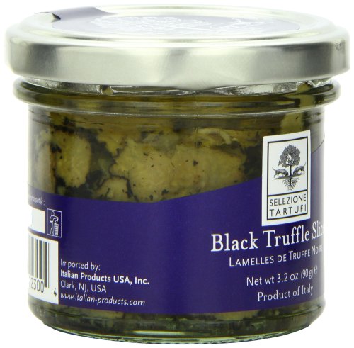 Selezione Tartufi Black Truffle Slices In Oil, 3.2-Ounce Unit #TOP3