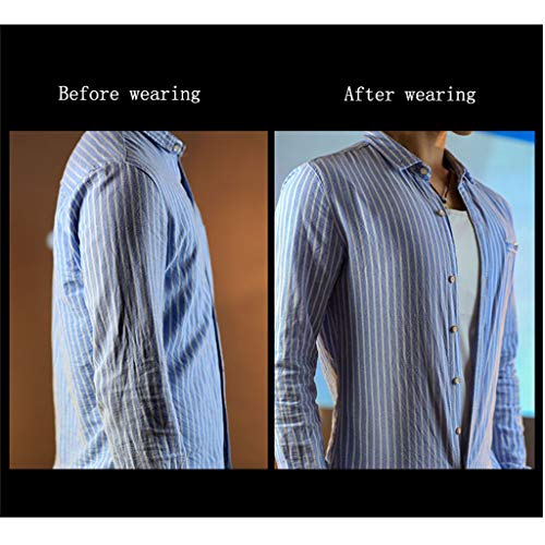 T-shirt muscle avec fausses epaules simulation souple - 3