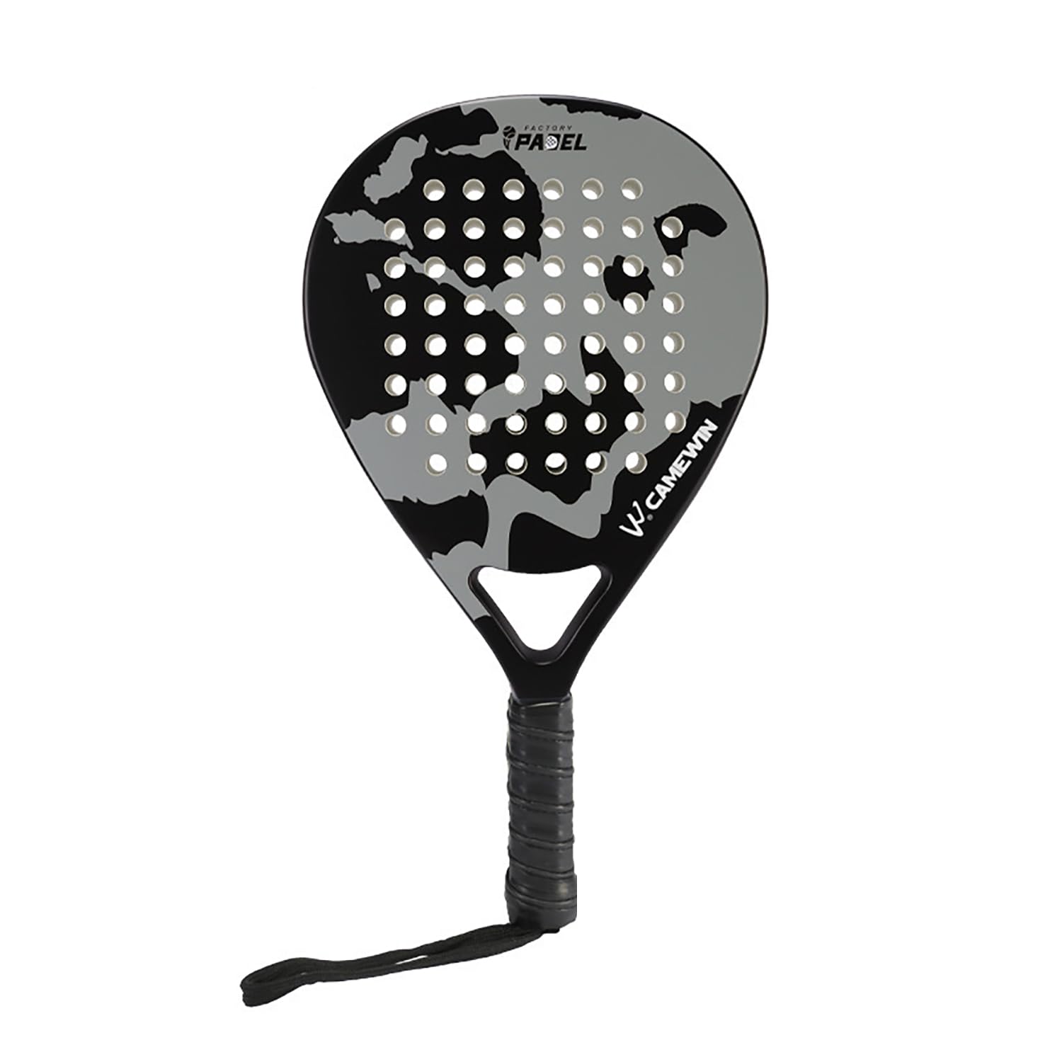 Paddle Tennis Racket Carbon Fiber Pop Paddle Tennis Racquets Professional Beach Padel Racket with Cover Bag