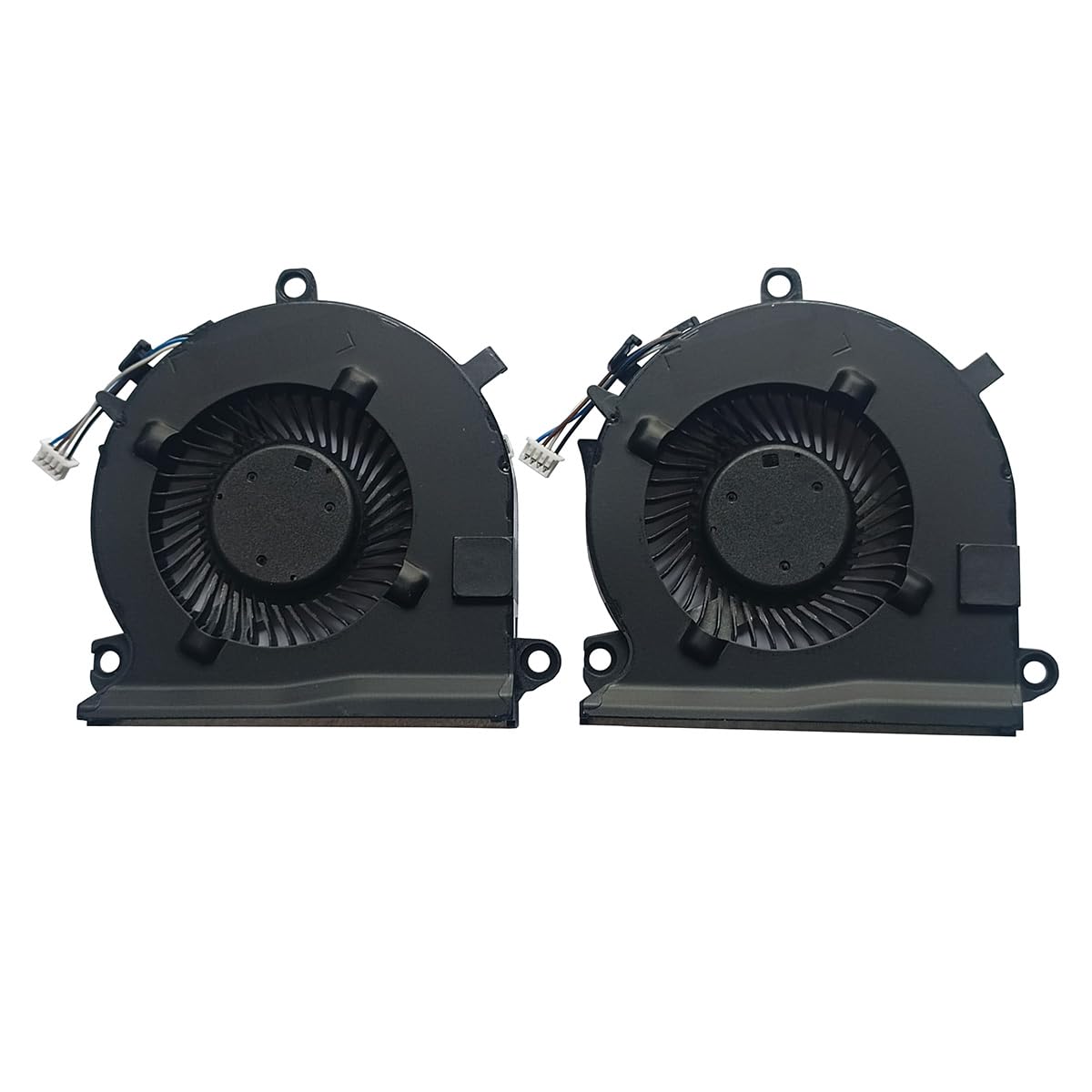 (2 Pack) CPU Cooling Fans Intended for HP Pavilion Gaming 15-EC 16-A Series Laptop L77560-001 15-ec1000 15-ec1073dx 15-ec0751ms 15-ec1015nu 15-ec1009na 15-ec0901na 16-a0075cl 16-a0032dx