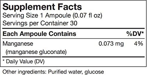 Miniatura 5 de UNDA GAMMADYN Mn  Suplemento oligoelemento manganeso  30 ampollas