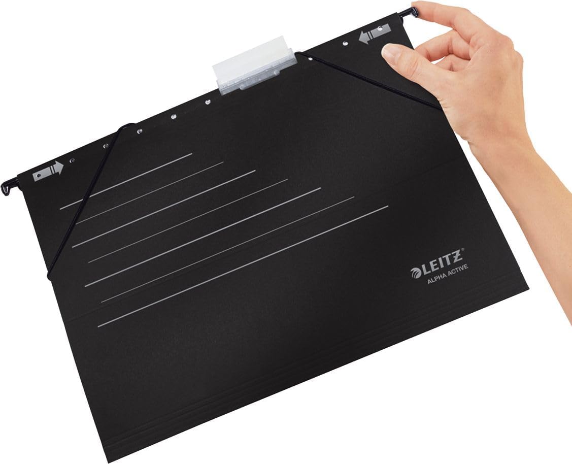 Suspension file with a band fastener: Alpha Active, black