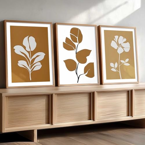 Image of kotart Boho Art Home Decoration Painting | Paintings With Frame For Living Room Bed Room Hotel Wall Decor Digital Reprint Set of 3 (13X17 inch)