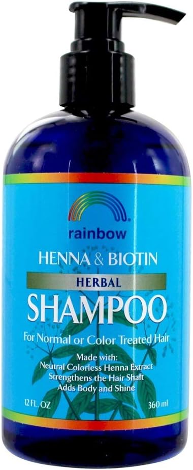 Organic Herbal Henna Boitin Shampoo, 12 Fluid Ounce
