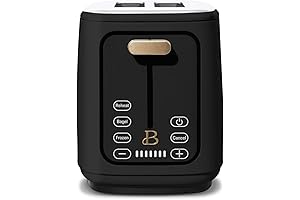 Beautiful 2 Slice Touchscreen Toaster, Oyster Gray by Drew Barrymore
