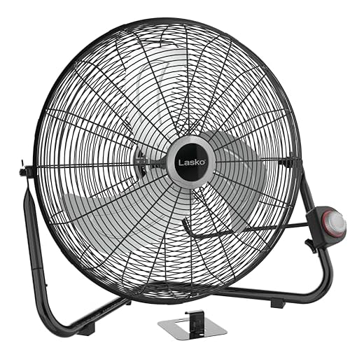 Lasko 20" High Velocity QuickMount, Easily Converts from a Floor Wall Fan, 7 x 22 x 22 inches, Black 2264QM