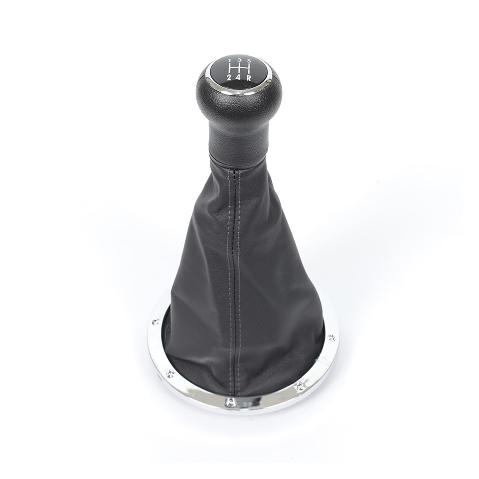 Kunyos Black Gear Shifter Knob For Gol Leather Upgrade