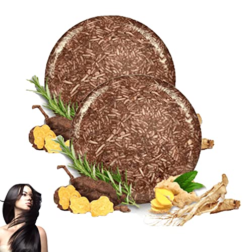 Hira Darkening Shampoo Bar,Hira Shouwu Darkening Shampoo Bar,Archic Organic Hair Darkening Shampoo Bar,Darkening Shampoo Bar for Gray Hair,Organic Grey Reverse Shampoo Bar for Women Men (2pcs)