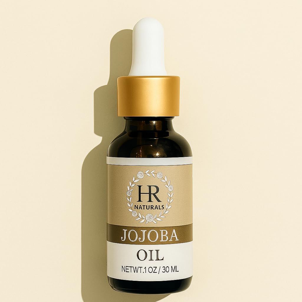 Unrefined Organic Virgin Cold-Pressed, Botanical Moisturizing Oil, Rich in Antioxidants, For all Skin Type, Multi-use for Face, Hair, Nails (Jojoba oil)