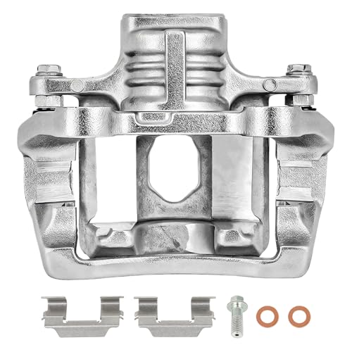 Image of SCITOO Rear Left Brake Caliper With Bracket 18B5059 Compatible For Buick Enclave 08-17, For Cadillac XTS 13-20, For Chevy Traverse 09-17, For GMC Acadia /Acadia Limited, For Saturn Outlook 07-10