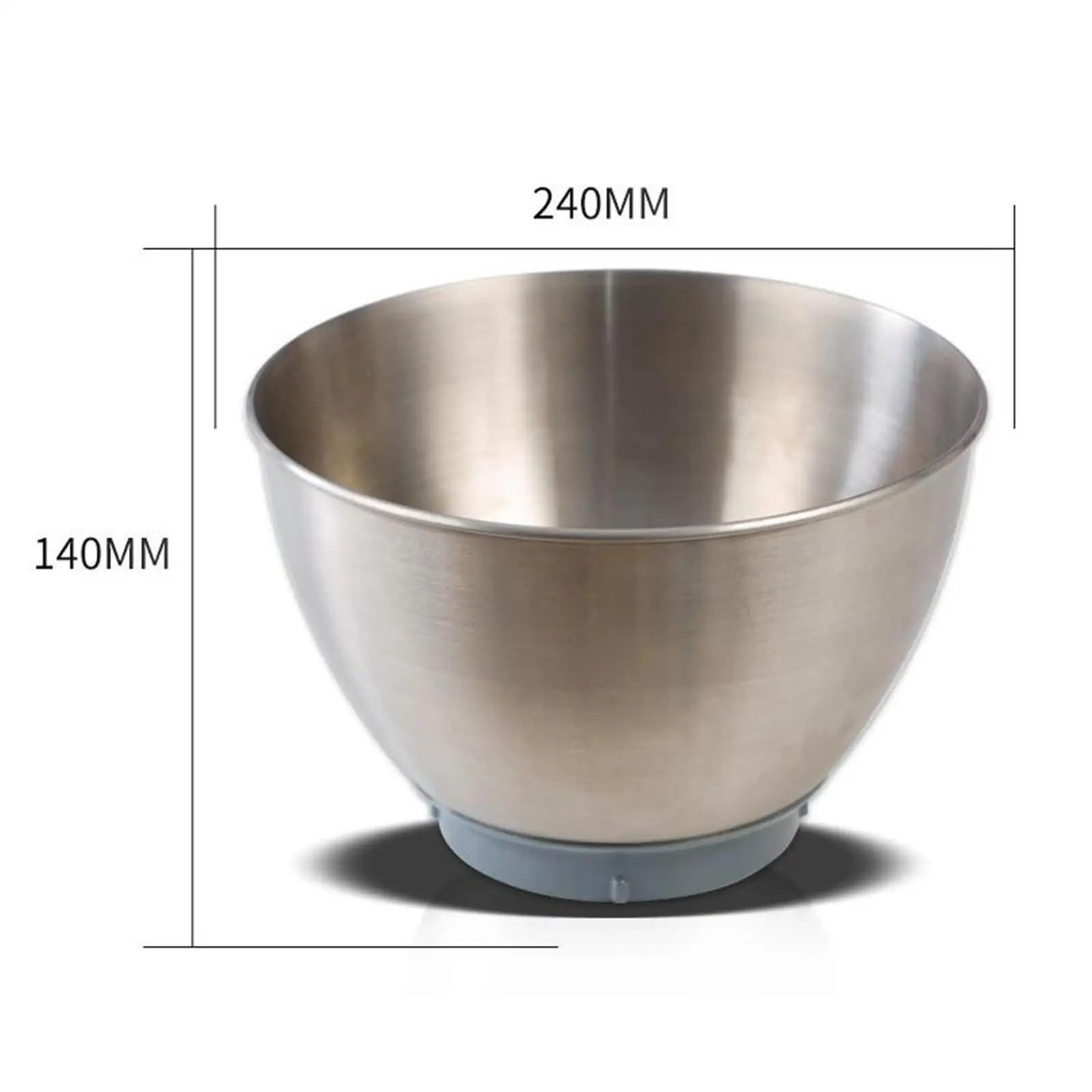 Edelstahlschüssel Rührschüssel Backzubehör Schüsseln Küchenutensilien Metallschüssel Salatschüsseln for Die Küche Backen Suppe Snacks Lebensmittelaufbewahrung