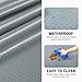 TUFFIOM 7.5 x 20 FT Garage Floor Mat, Thickened Diamond Plate PVC Garage Mats Flooring Roll for Under Car, Garage Parking Mats for Floor Large SUVs, MPV, Pickup Truck