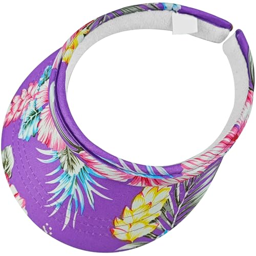 Image of Sun Visor Hats Women Wide Brim Adjustable Clip On Visors Beach Men Hat