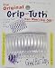 Good Hair Days Grip Tuth Combs 40414 Set of 2, Clear 2 3/4" Wide