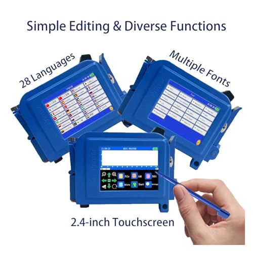 Machine de codage d'images portable DC11 jet d'encre 0,5 pouce - 4