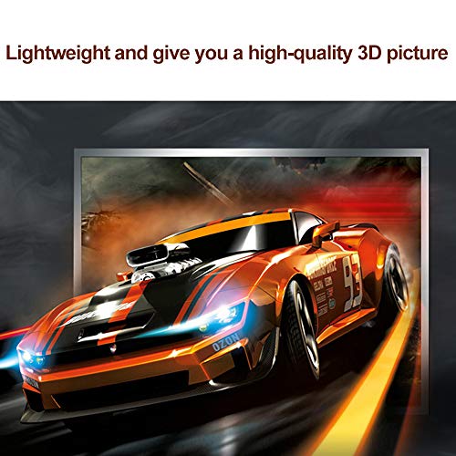 ERYUE óculos 3d,VQ163R Polarized Passive 3D Glasses para 3D TV Real 3D Cinemas para Sony