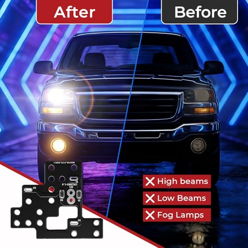 Módulo High Mod para luces antiniebla GM 2003-2007 miniatura 3