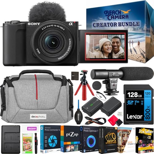 Sony ZV-E10 II Mirrorless Camera Bundle with Accessories