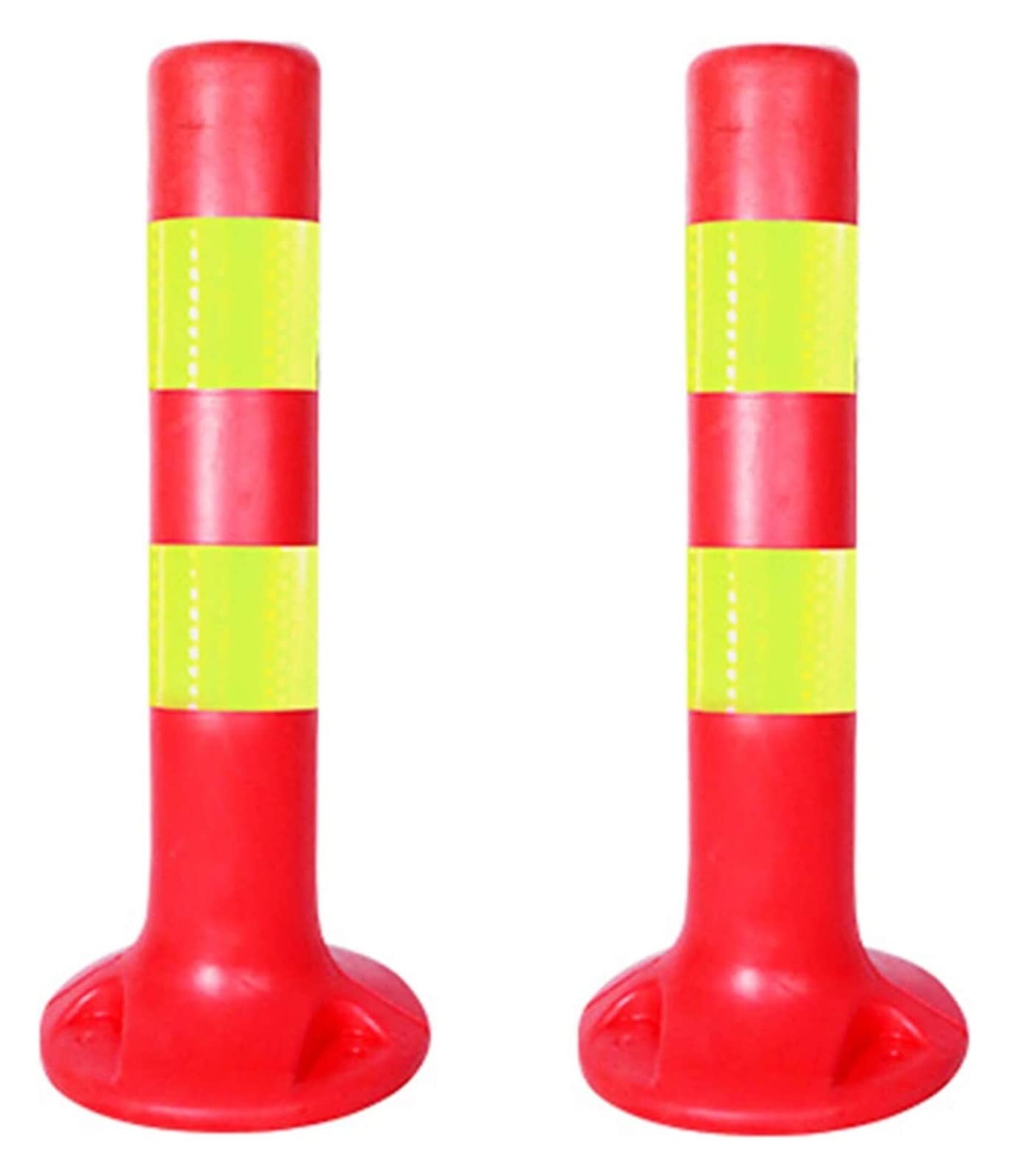 Garde-corps de stationnement et cône de signalisation 450x70mm pour zone de chantier