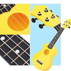 Bnineteenteam 21 Pouce Ukulélé Jouet 4 Cordes Ukulélé Jouet Cadeau Enfants Jouet Ukulélé Mini Ukulélé Jouet pour… - Les Beatles, Paul McCartney, John Lennon, RIngo Starr, George Harrison Bnineteenteam 21 Pouce Ukulélé Jouet 4 Cordes Ukulélé Jouet Cadeau Enfants Jouet Ukulélé Mini Ukulélé Jouet pour… – Image 3